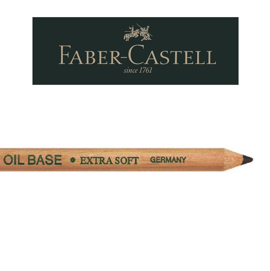 FABER CASTELL  Pitt Oil Base Monochrome Boya Kalem Siyah Soft